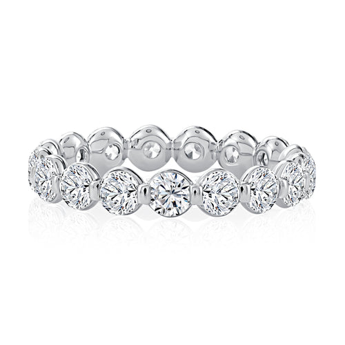 A.Jaffe Lotus Collection 2.55ctw Diamond Eternity Wedding Band