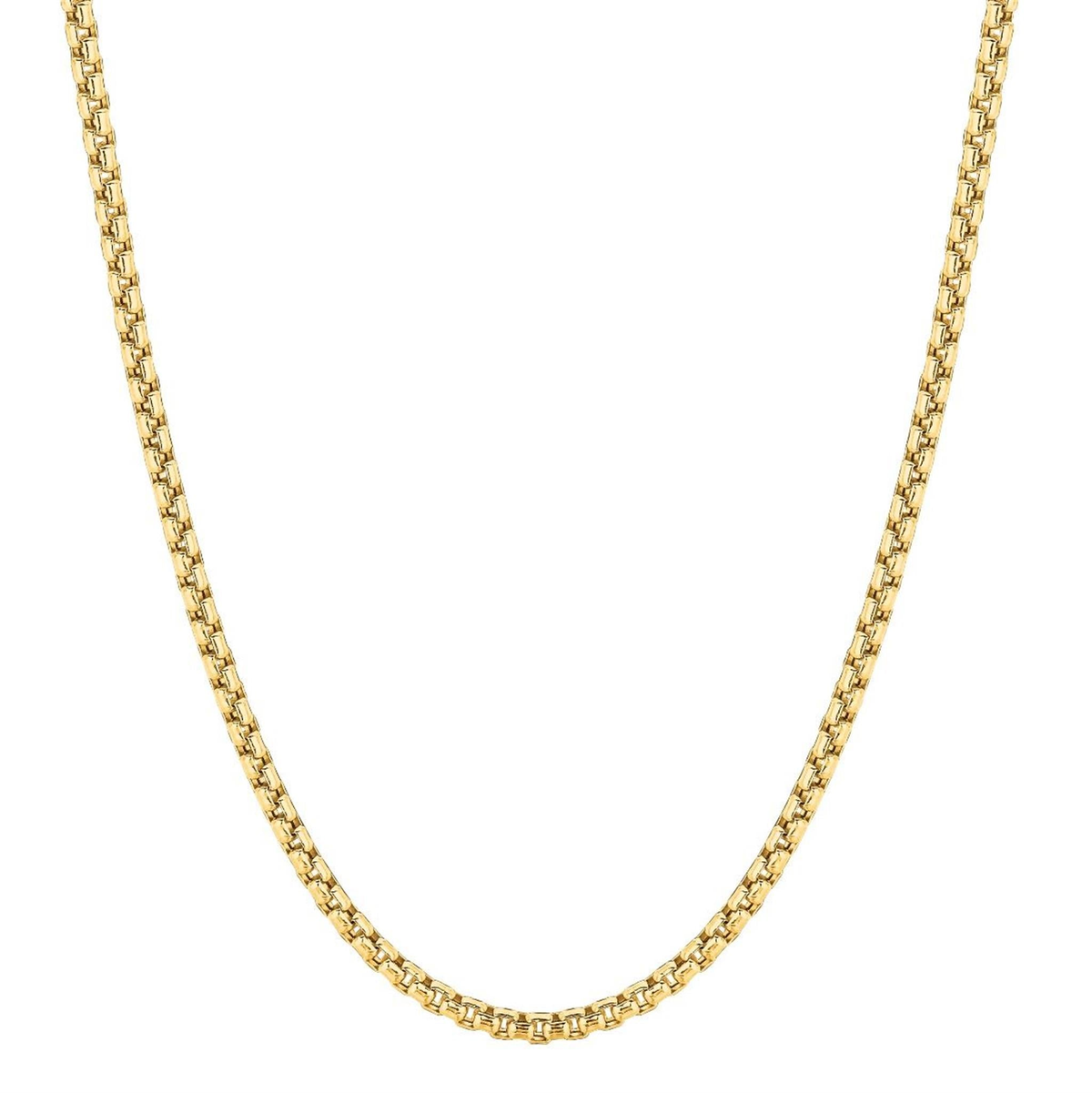 20" 14K Yellow Gold 2.7mm Box Chain