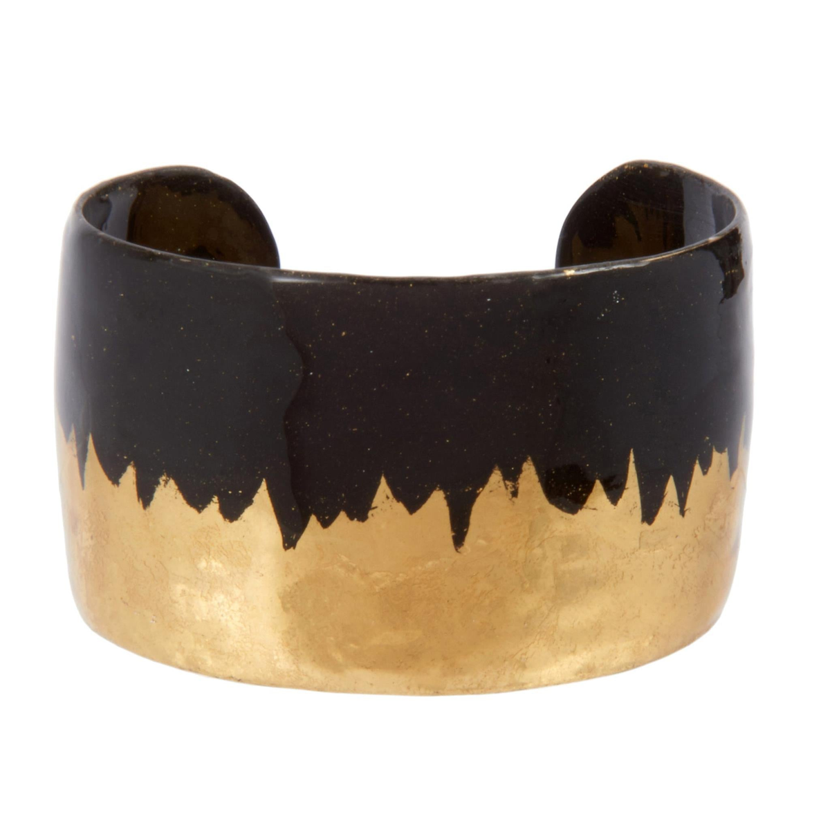 Evocateur 22K Gold Leaf Skyline Cuff