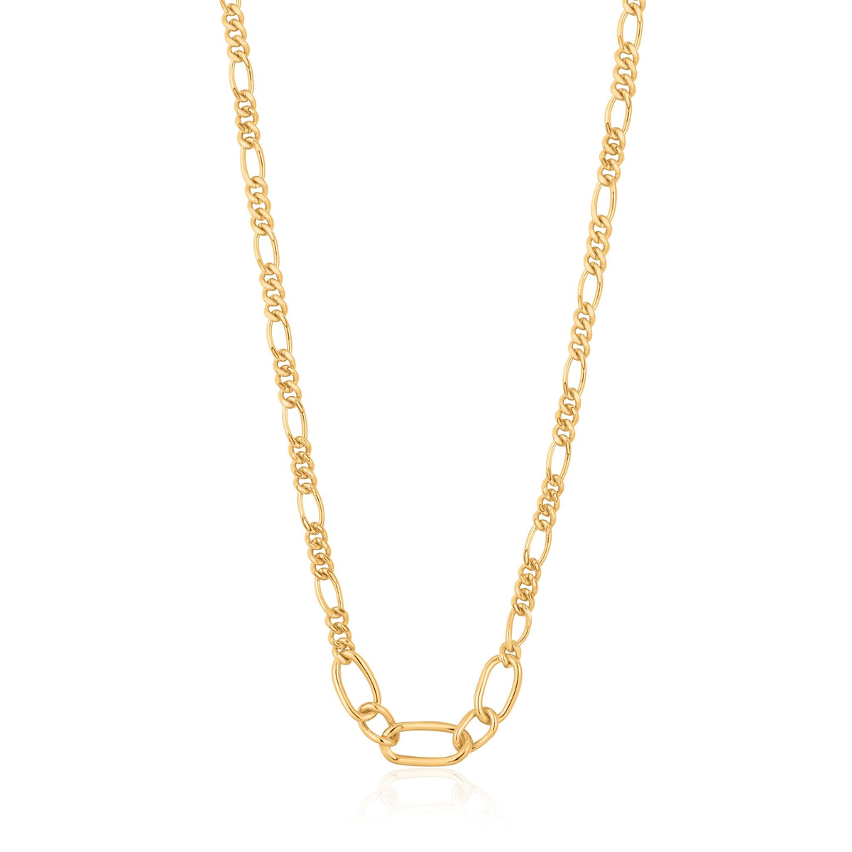 Ania Haie Gold Figaro Chain Necklace