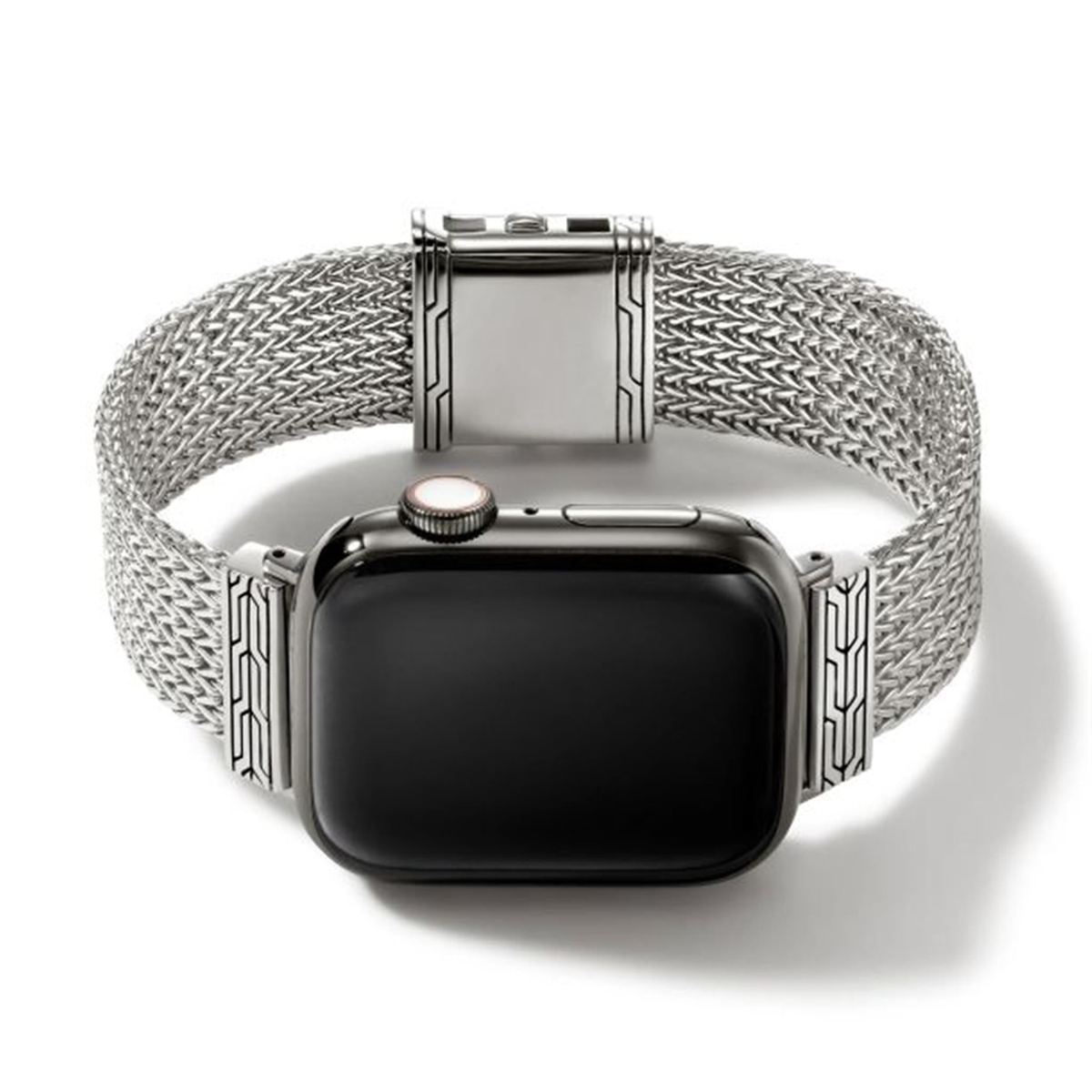 John Hardy Silver 18mm Smart Watch Band