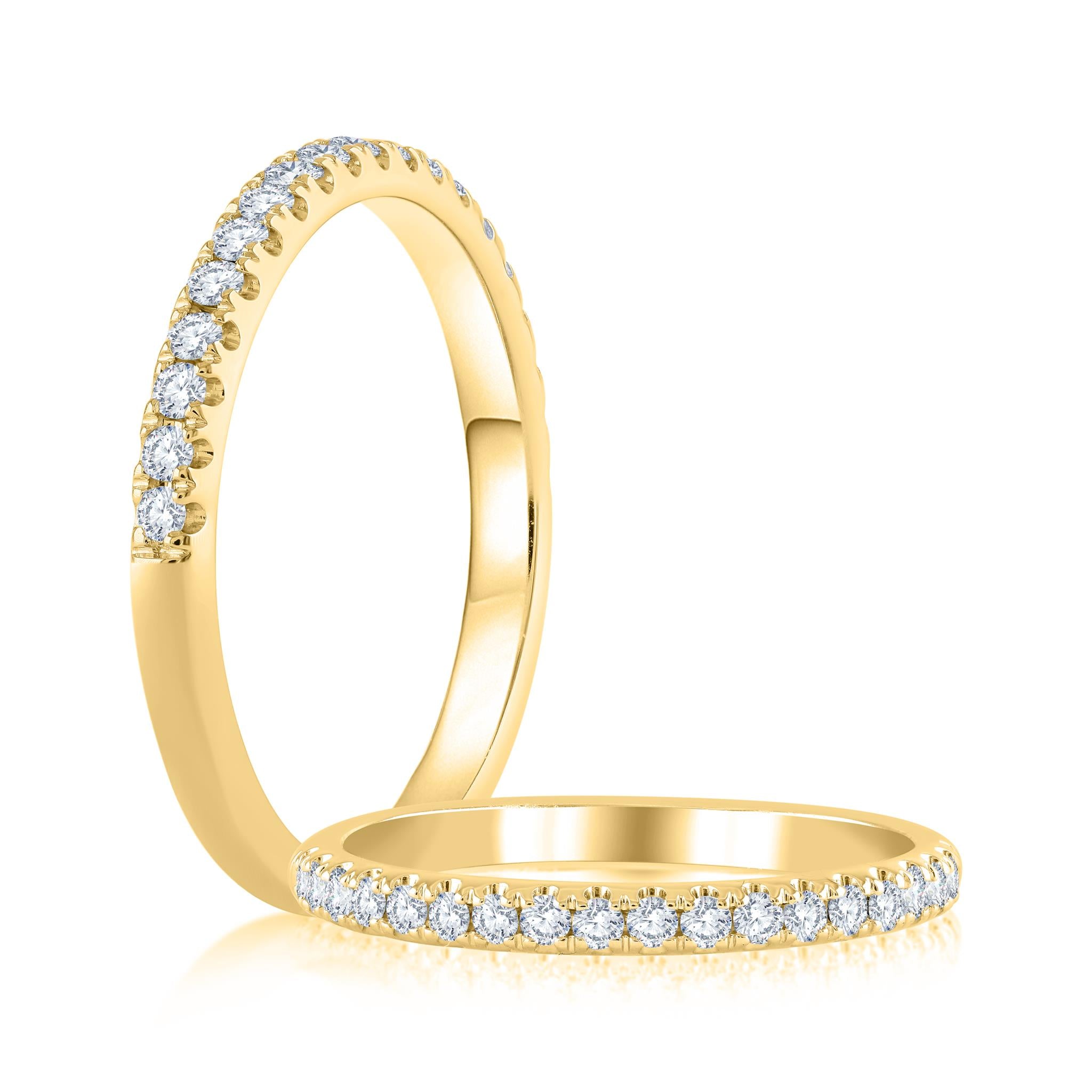 14Kt Yellow Gold Pave Fashion Ring With 1.43cttw Natural Diamonds – Lasker  Jewelers
