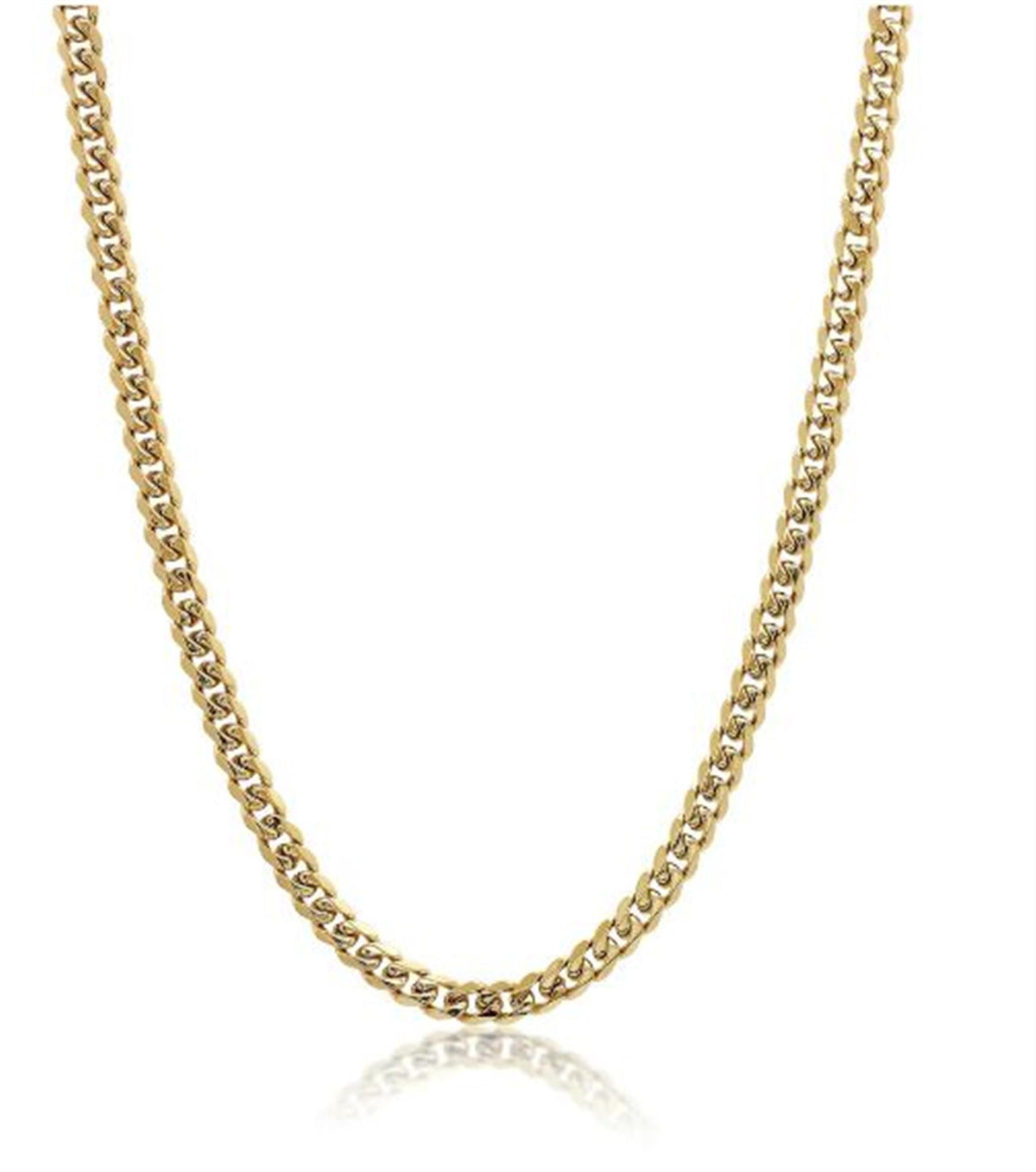 Italgem Stainless Steel and Gold Overlay Chain