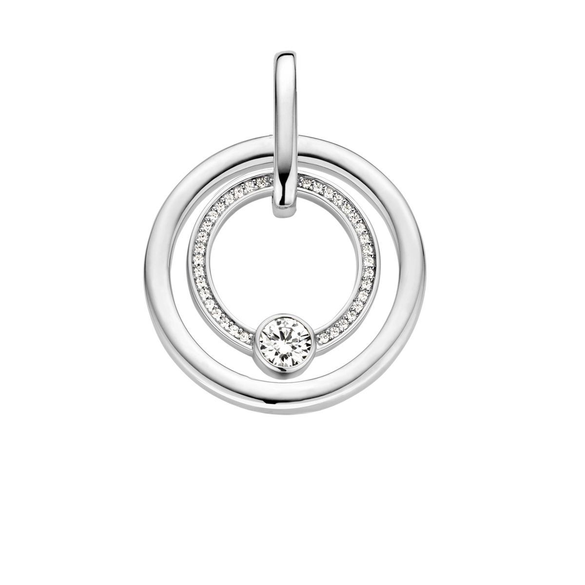 Sterling Silver Circle Pendant