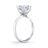 Pure Lasker Platinum Collection Regal Crown Solitaire Ring Mounting