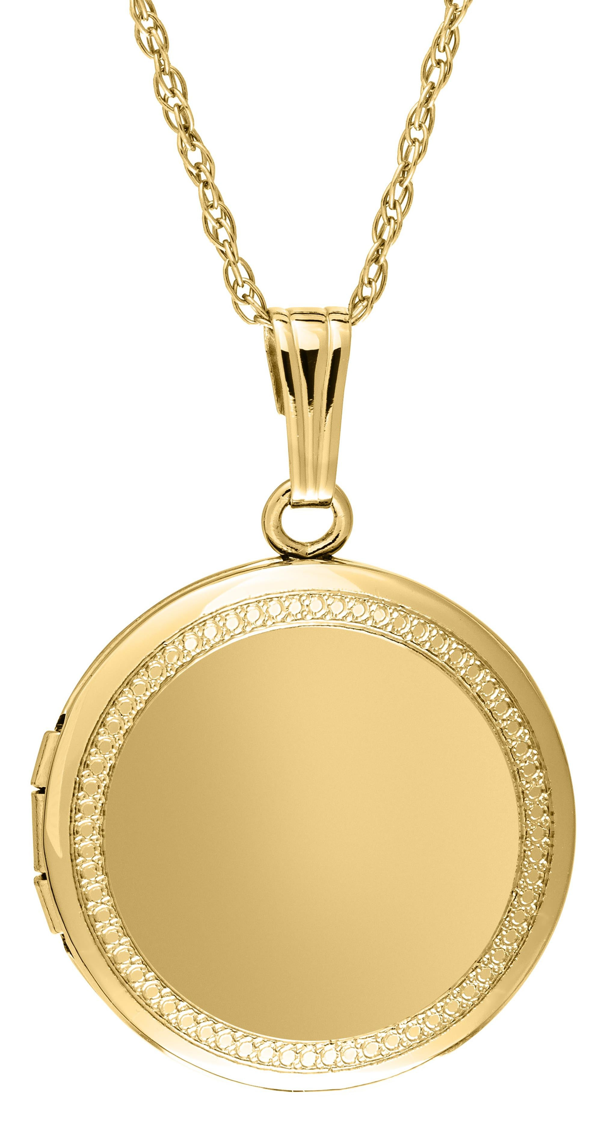 Gold Filled Locket Pendant