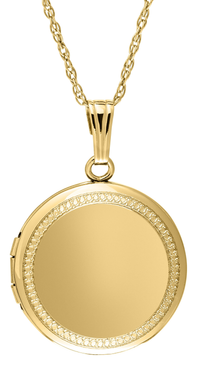 Gold Filled Locket Pendant