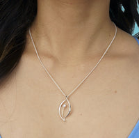 E.L. Designs Sterling Silver Jonquil Pendant
