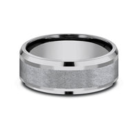 Grey Tantalum 'The Knight' Wedding Band