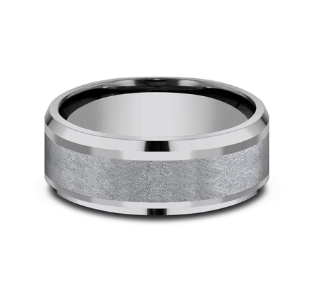 Grey Tantalum 'The Knight' Wedding Band