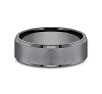 Dark Tantalum 'The Major' Wedding Band