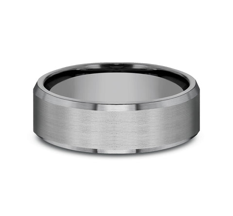 Grey Tantalum 'The Nobleman' Wedding Band