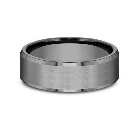 Dark Tantalum 'The Nobleman' Wedding Band