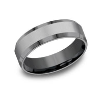 Dark Tantalum 'The Chancellor' Wedding Band