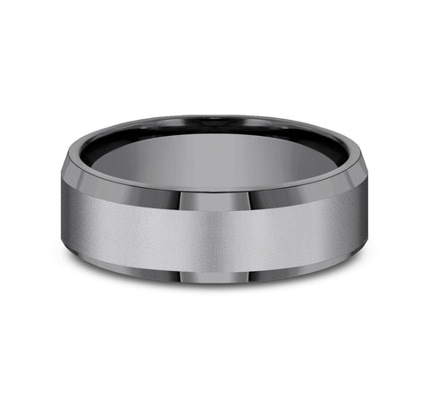 Dark Tantalum 'The Chancellor' Wedding Band