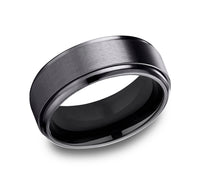 Black Titanium 'The Duke' Wedding Band