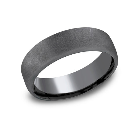 Dark Tantalum 'The Marshall' Wedding Band