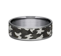 Grey & Dark Tantalum 'The Rebel' Wedding Band