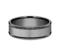 Dark Tantalum 'The Washington' Wedding Band